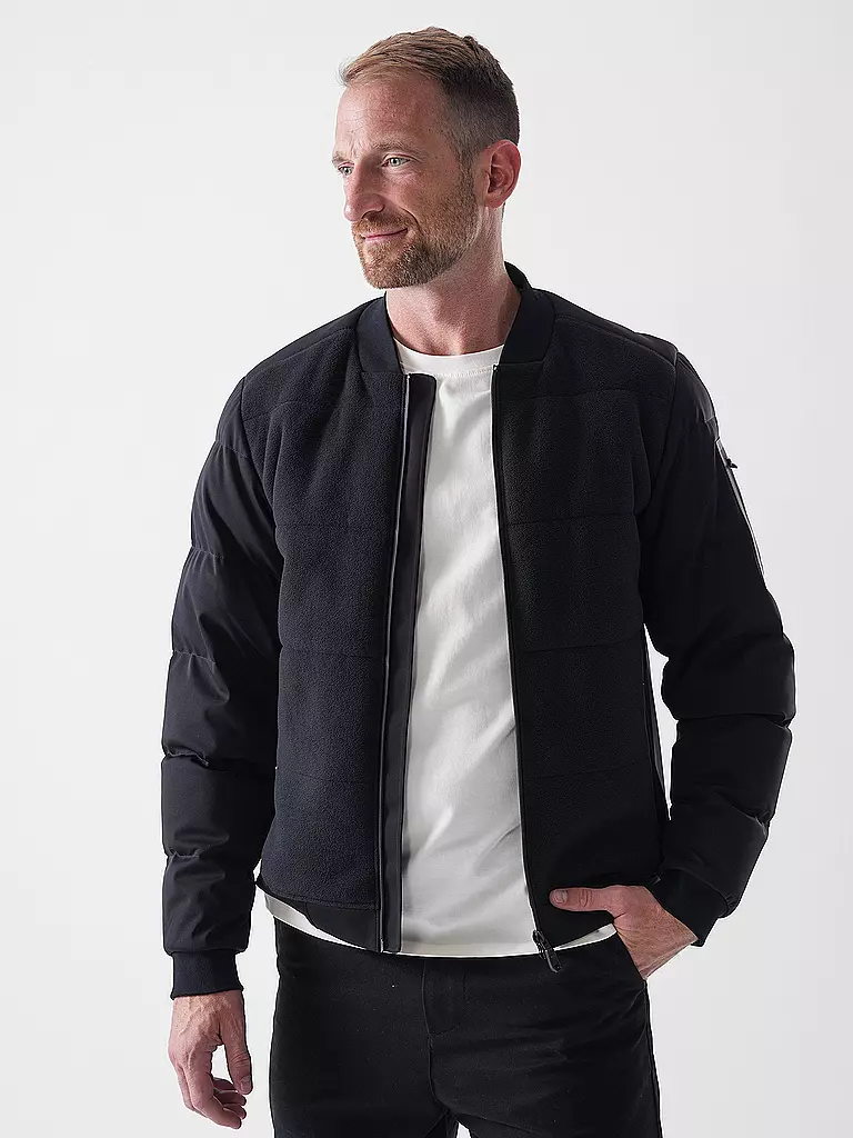 BOSS | Chaqueta acolchada de plumón | Negro