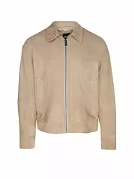 BOSS | Chaqueta de cuero H-MALBANO5 | Beige
