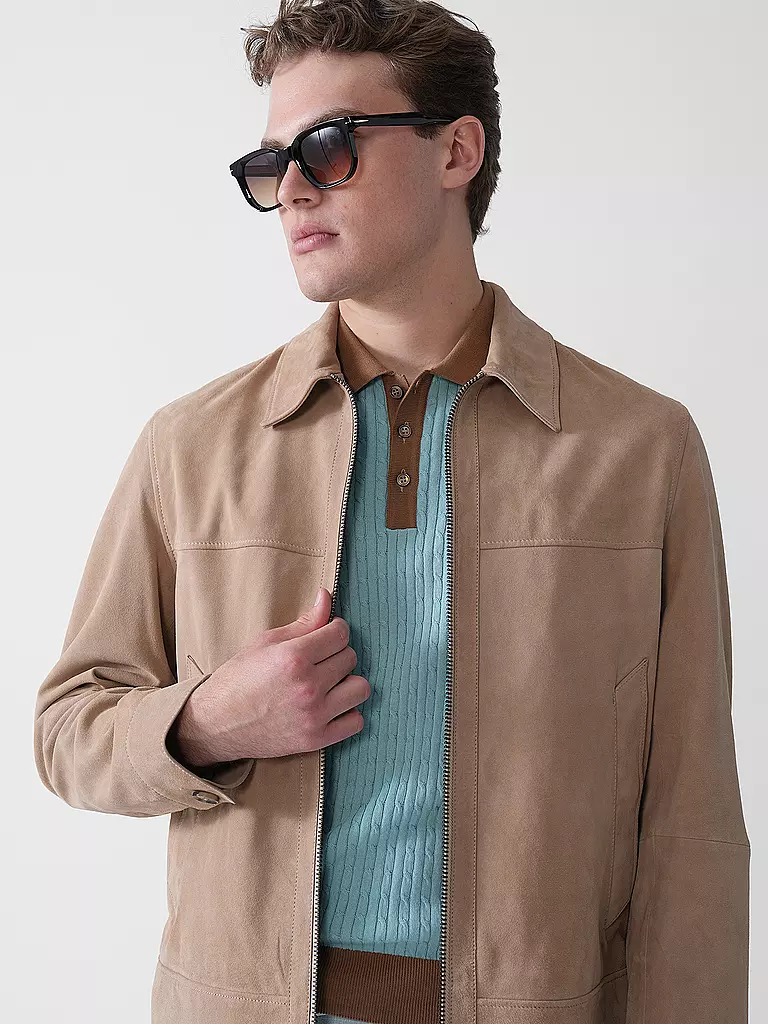 BOSS | Chaqueta de cuero H-MALBANO5 | 
