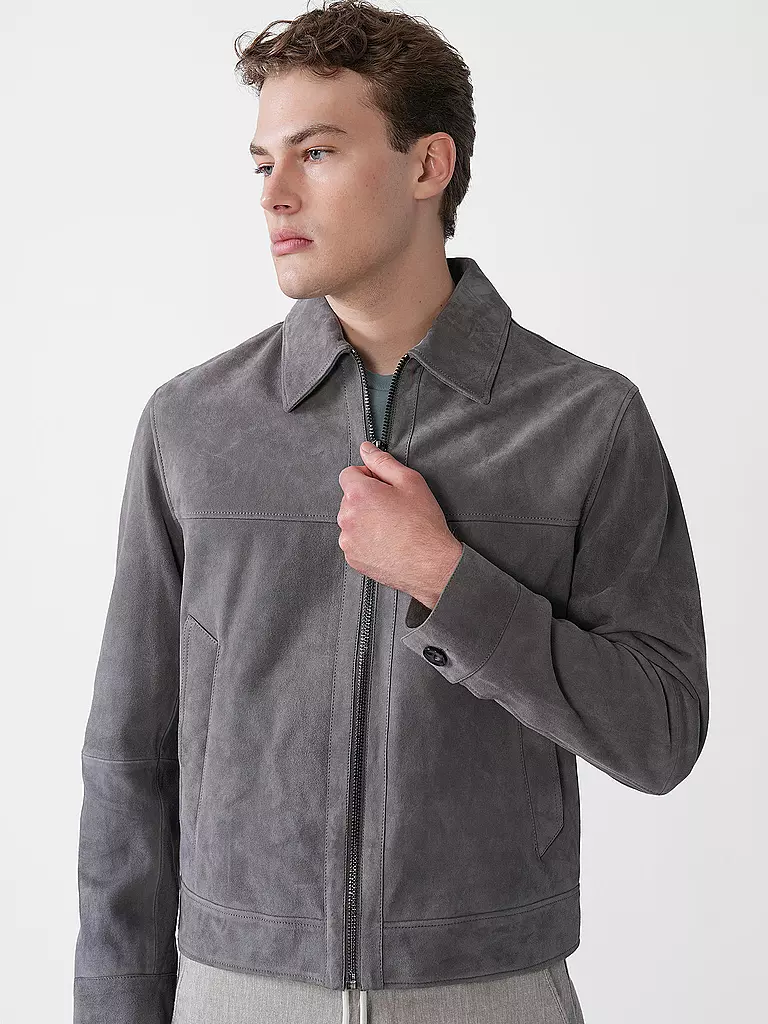 BOSS | Chaqueta de cuero H-MALBANO5 | 