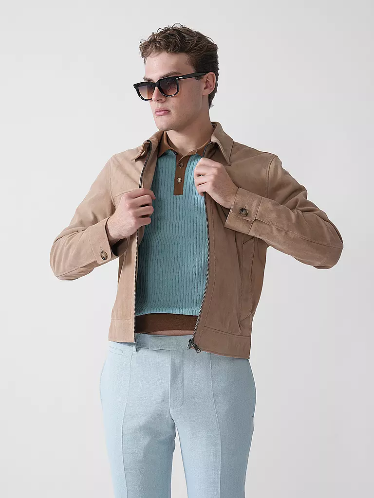 BOSS | Chaqueta de cuero H-MALBANO5 | 