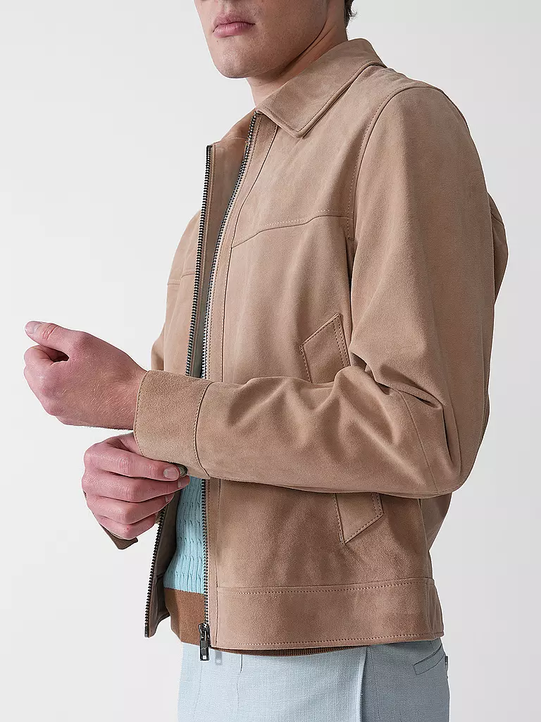 BOSS | Chaqueta de cuero H-MALBANO5 | 