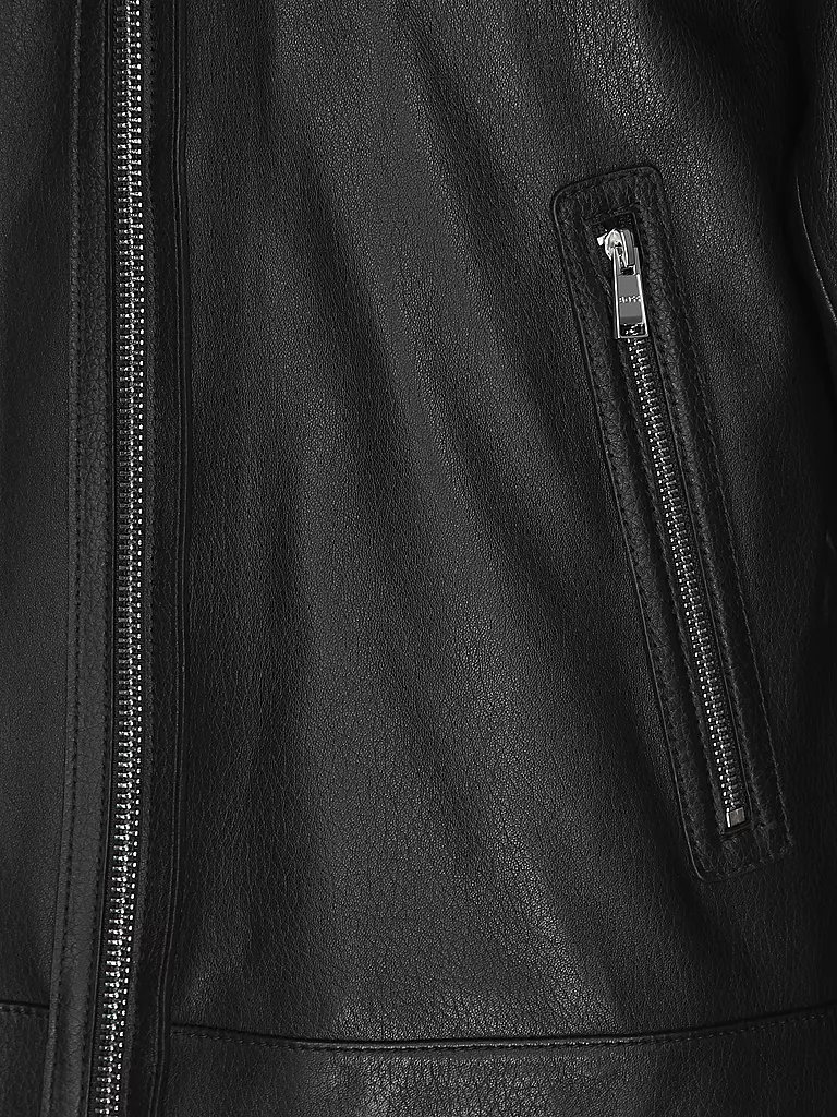 BOSS | Chaqueta de cuero H-MAPSON4 | 