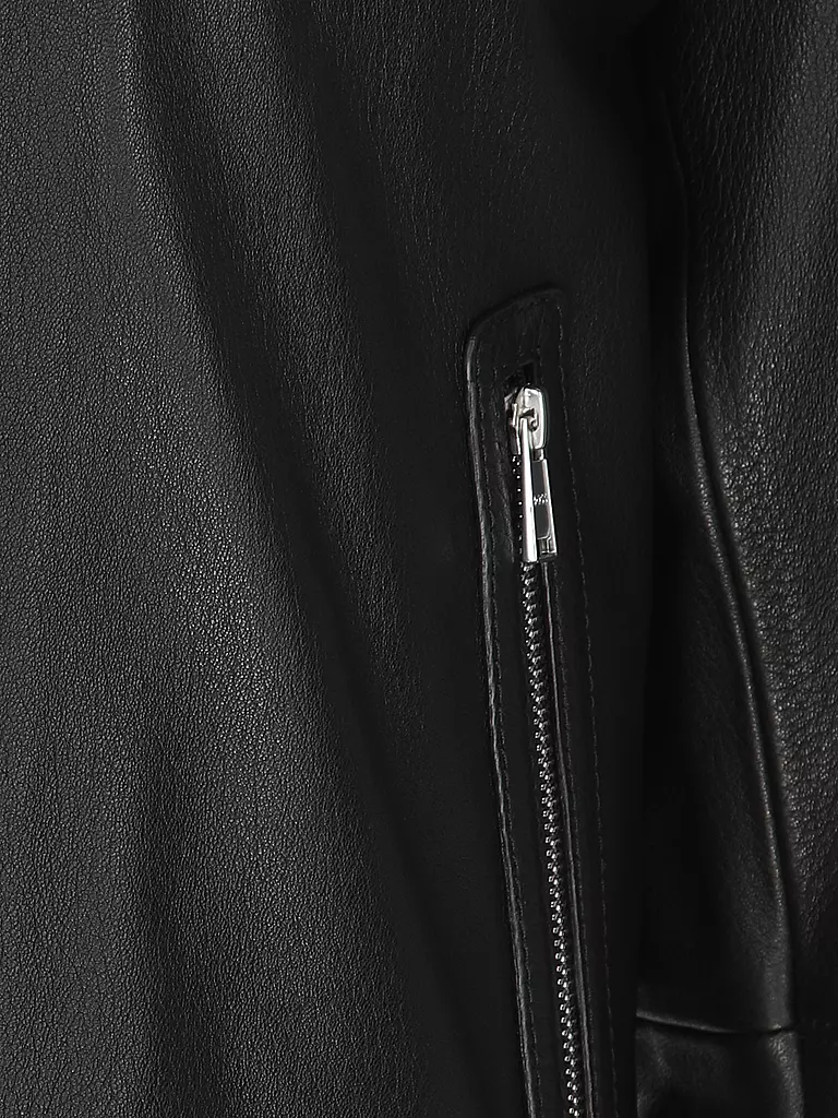 BOSS | Chaqueta de cuero H-MAPSON4 | 