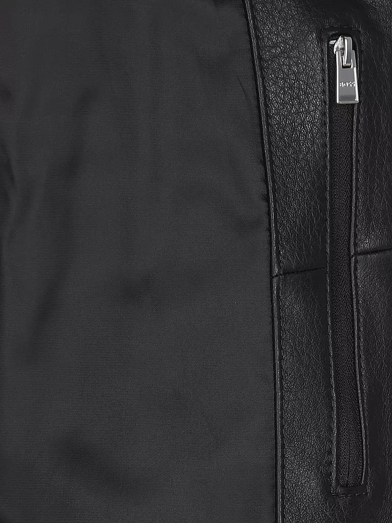 BOSS | Chaqueta de cuero H-MAPSON4 | 