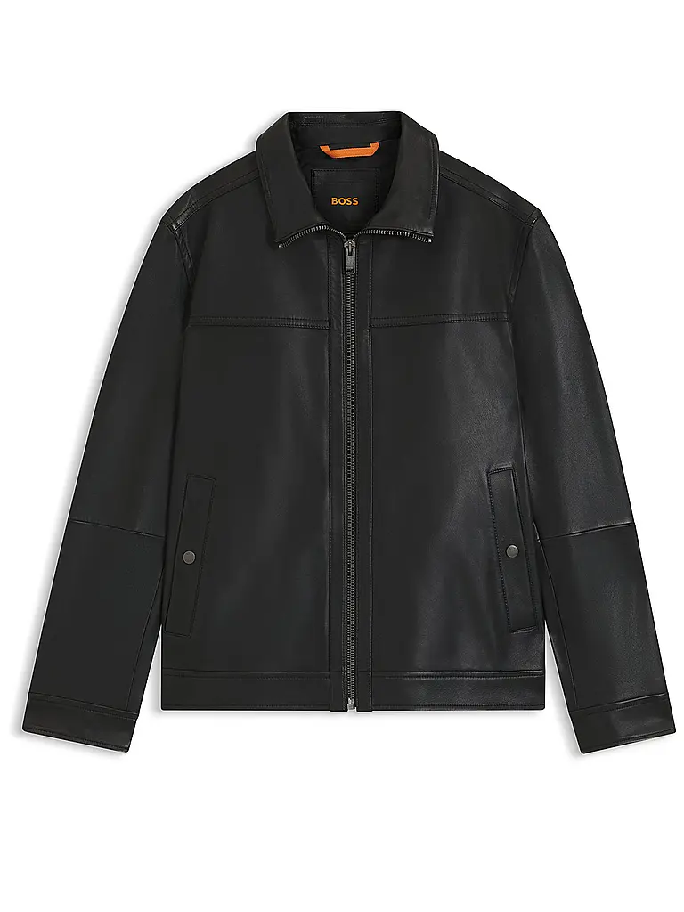 BOSS | Chaqueta de cuero JOREST | 