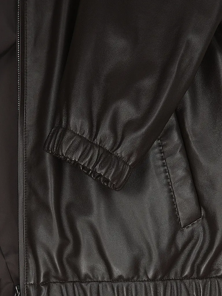 BOSS | Chaqueta de cuero L-MUBUK2 | 