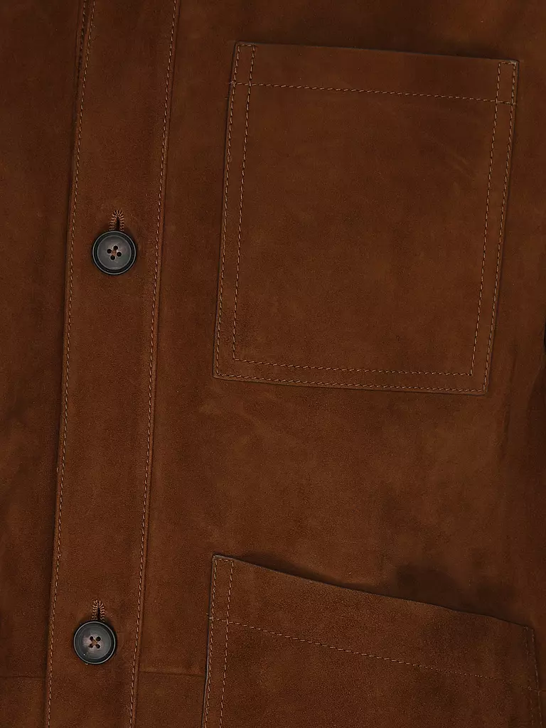BOSS | Chaqueta de cuero | 