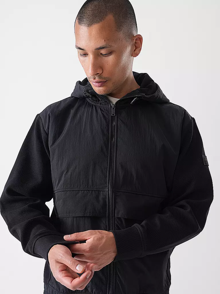 BOSS | Chaqueta ZE__HOOD | Negro