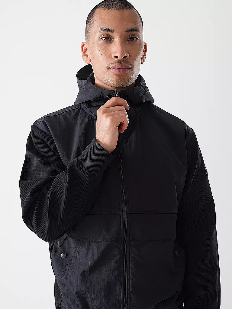BOSS | Chaqueta ZE__HOOD | Negro