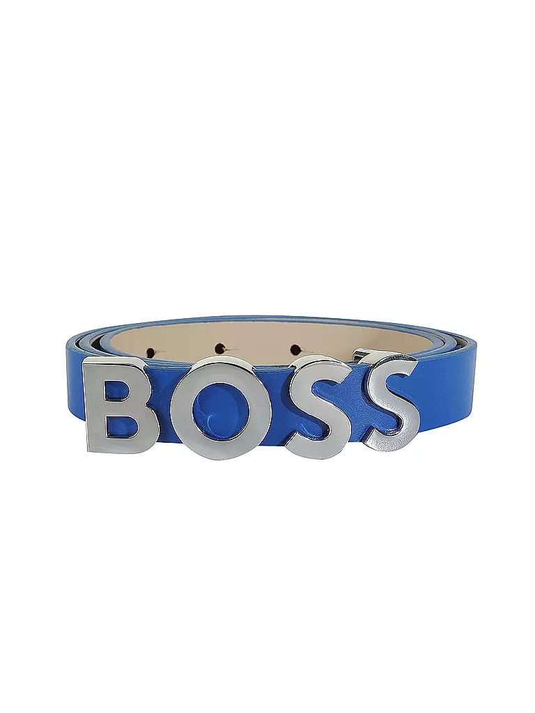 BOSS | Cinturón de cuero BOLD | Azul