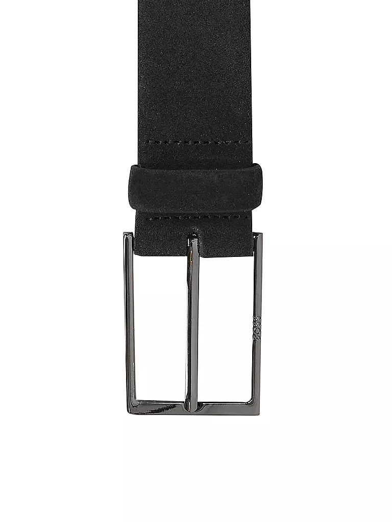 BOSS | Cinturón de cuero CALINDO | Azul oscuro