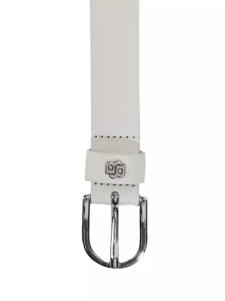 BOSS | Cinturón de cuero | Blanco