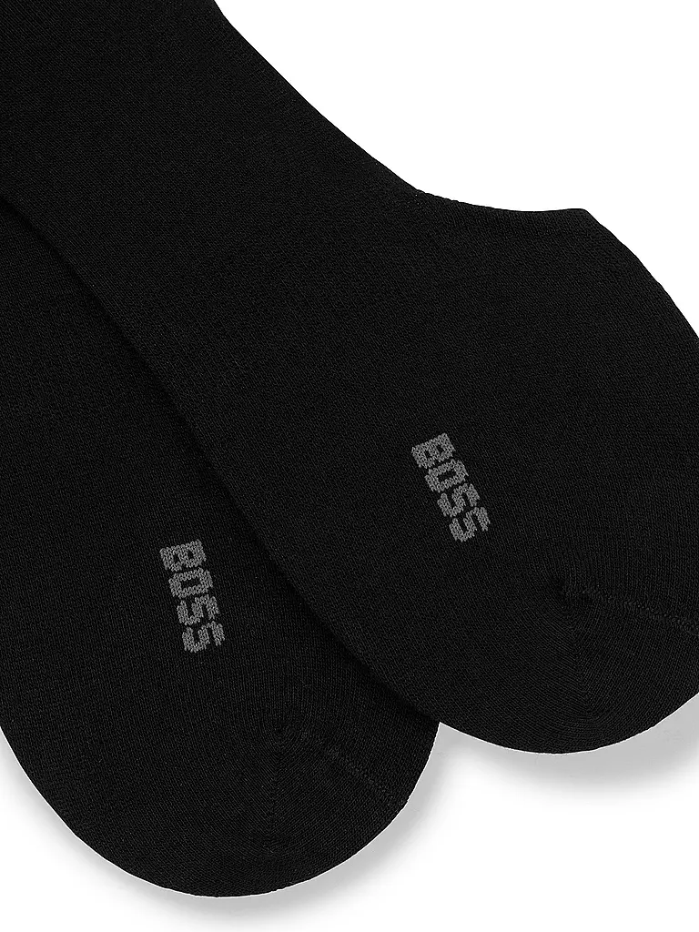 BOSS | Füßlinge 2-er Pkg black | Negro