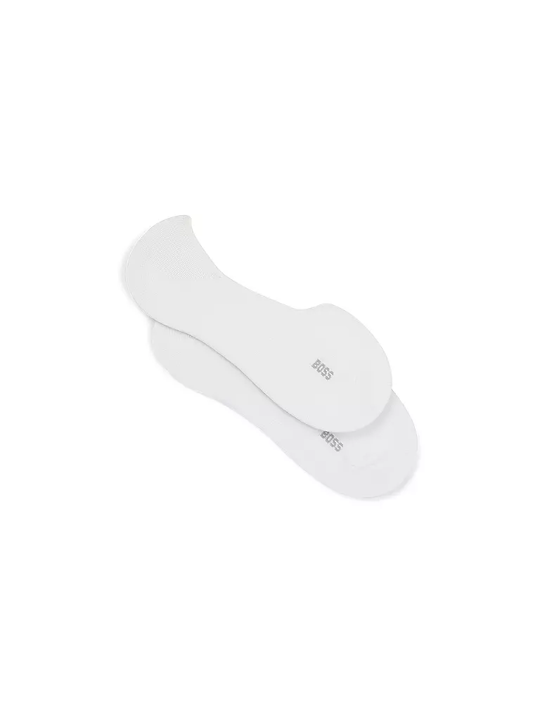 BOSS | Füßlinge 2-er Pkg white | Blanco