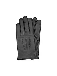 BOSS | Guantes de cuero HAINZ | Negro