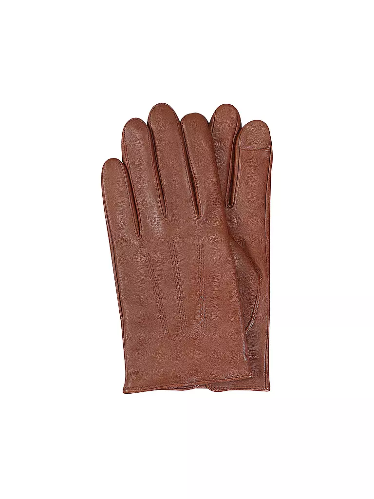 BOSS | Guantes de cuero HAINZ | Camel