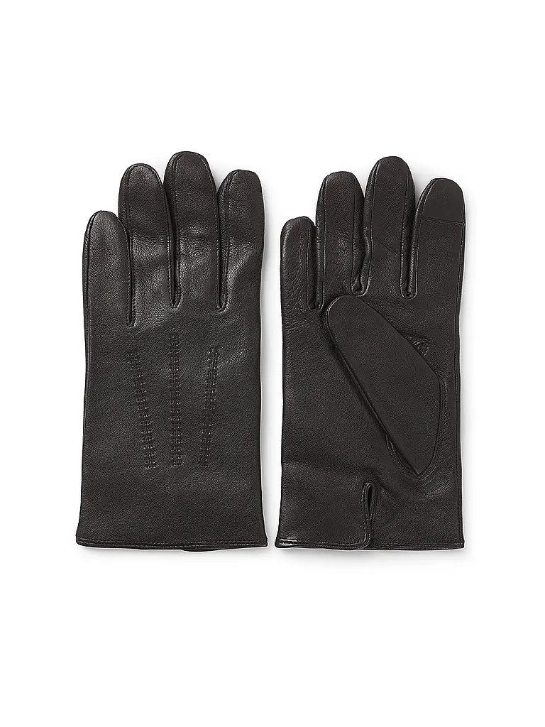 BOSS | Guantes de cuero HAINZ | Marrón