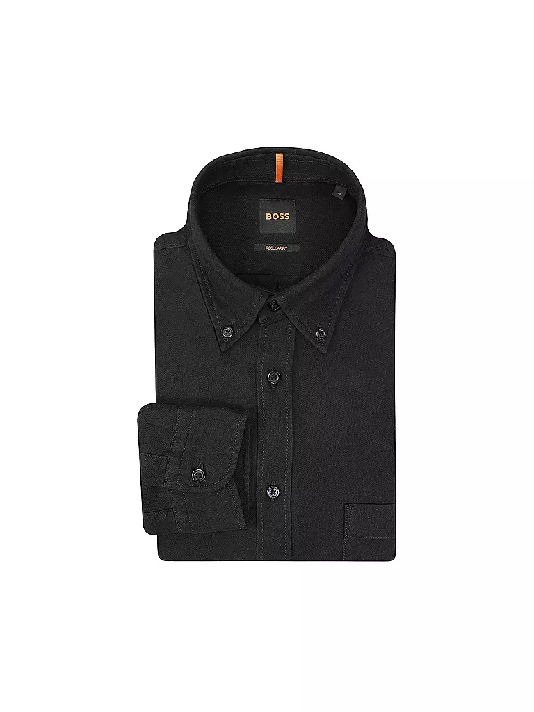 BOSS | Hemd Regular Fit  | Negro