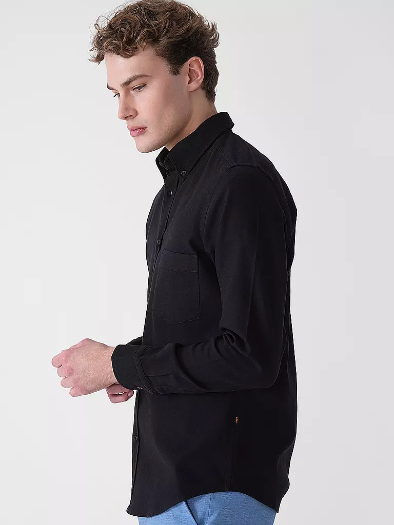 BOSS | Hemd Regular Fit  | Negro
