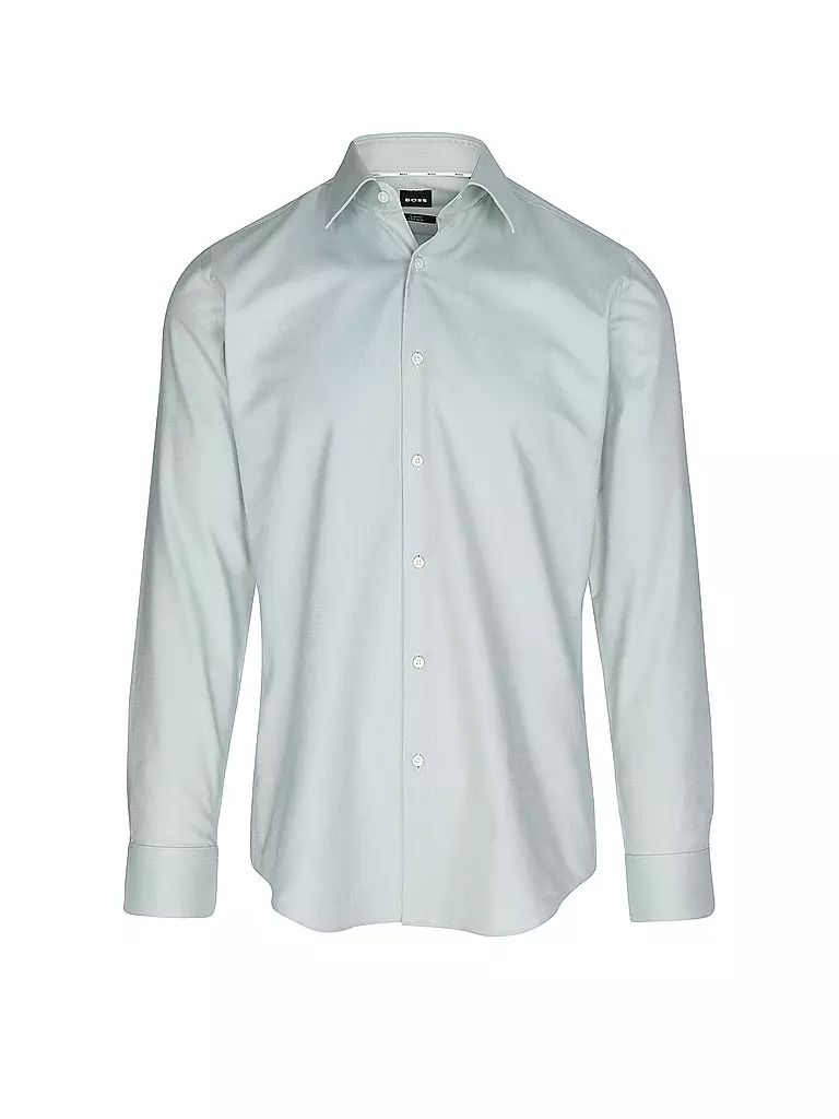 BOSS | Hemd Slim Fit  H-HANK | Verde claro