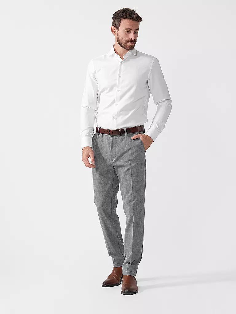BOSS | Hemd Slim Fit  | Blanco