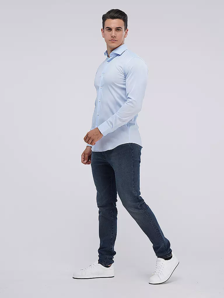 BOSS | Hemd Slim Fit  | Azul claro