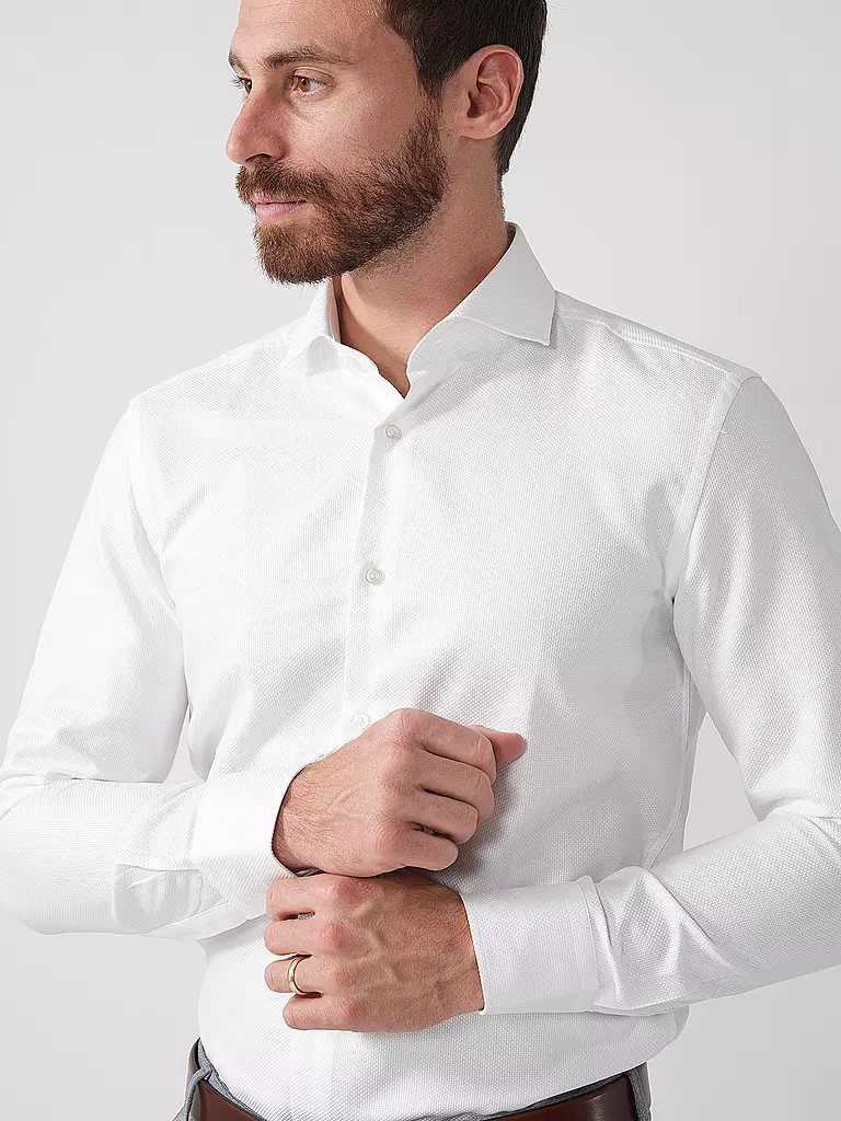 BOSS | Hemd Slim Fit  | Blanco
