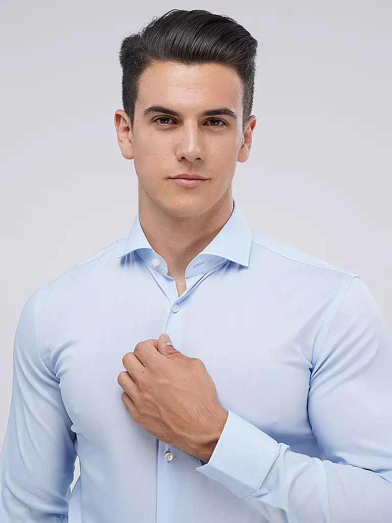 BOSS | Hemd Slim Fit  | Azul claro