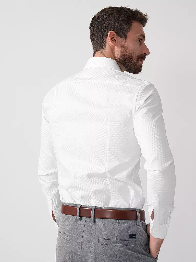 BOSS | Hemd Slim Fit  | Blanco