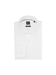 BOSS | Hemd Slim Fit HANK  | Blanco
