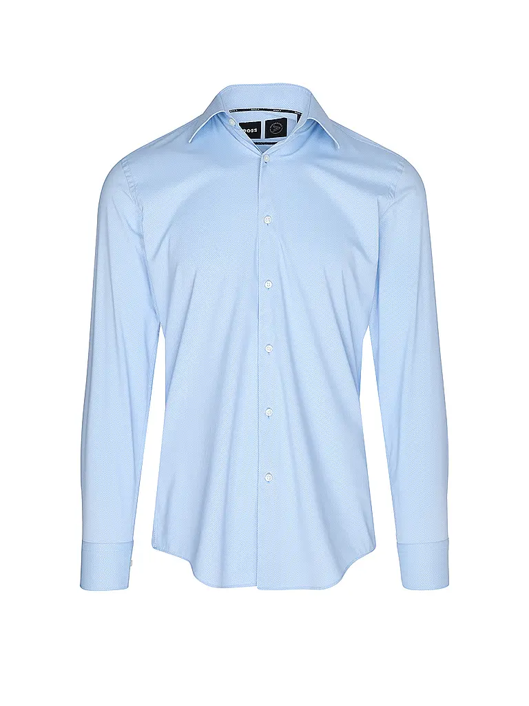 BOSS | Hemd Slim Fit HANK  | Azul claro