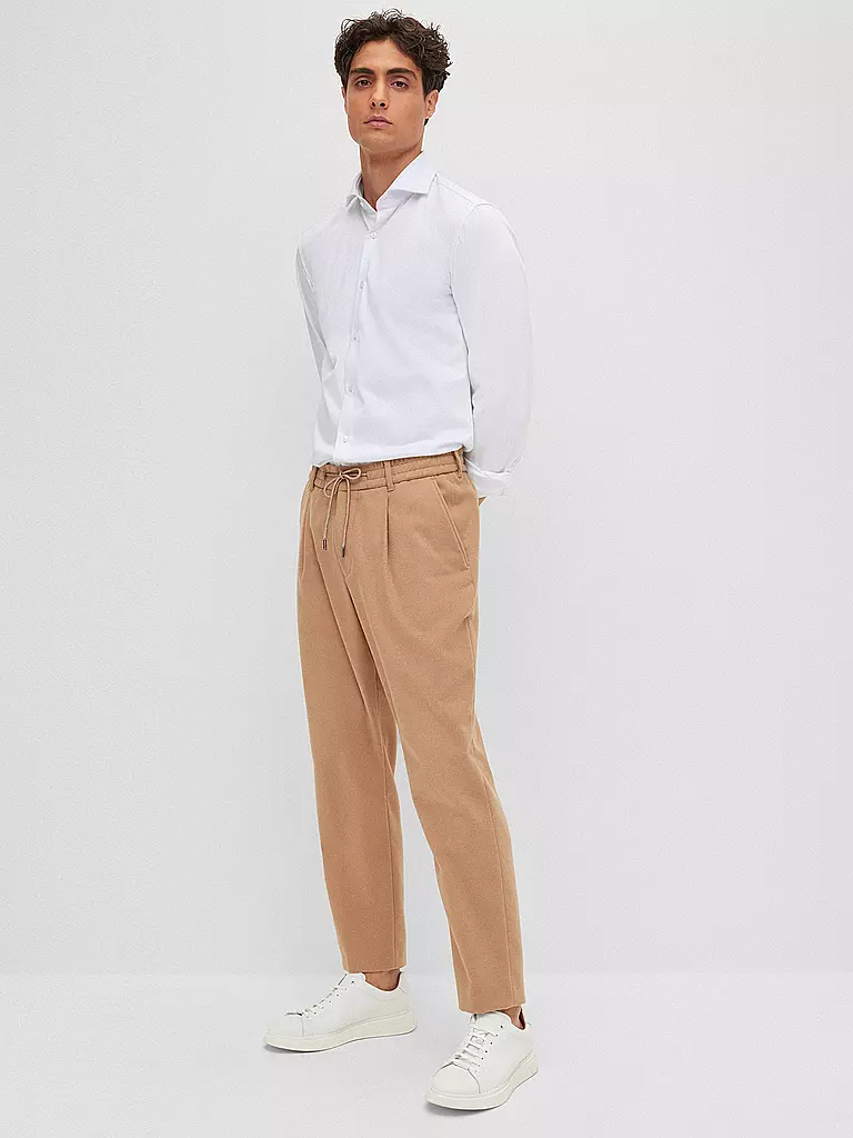 BOSS | Hemd Slim Fit Hank | Blanco