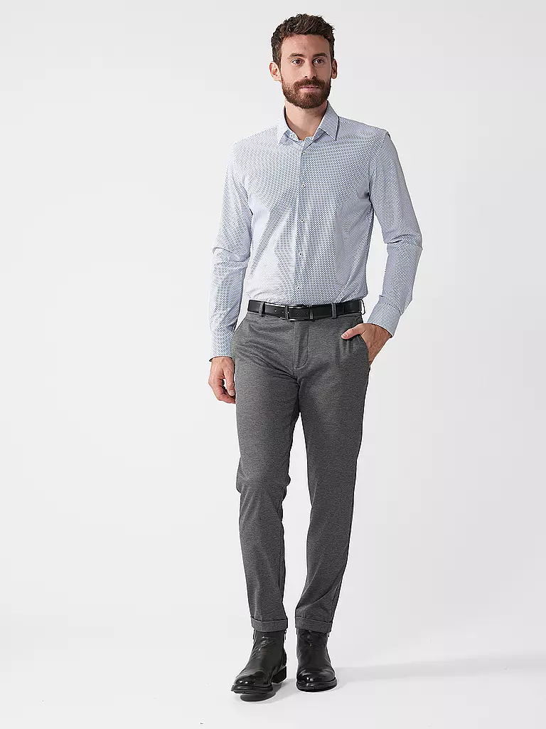 BOSS | Hemd Slim Fit PERFORMANCE | Azul claro