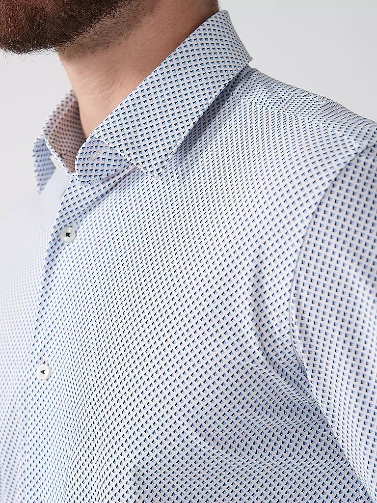 BOSS | Hemd Slim Fit PERFORMANCE | Azul claro