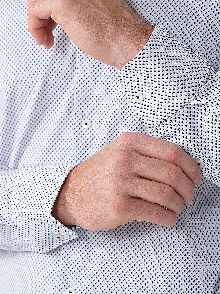 BOSS | Hemd Slim Fit PERFORMANCE | Azul claro