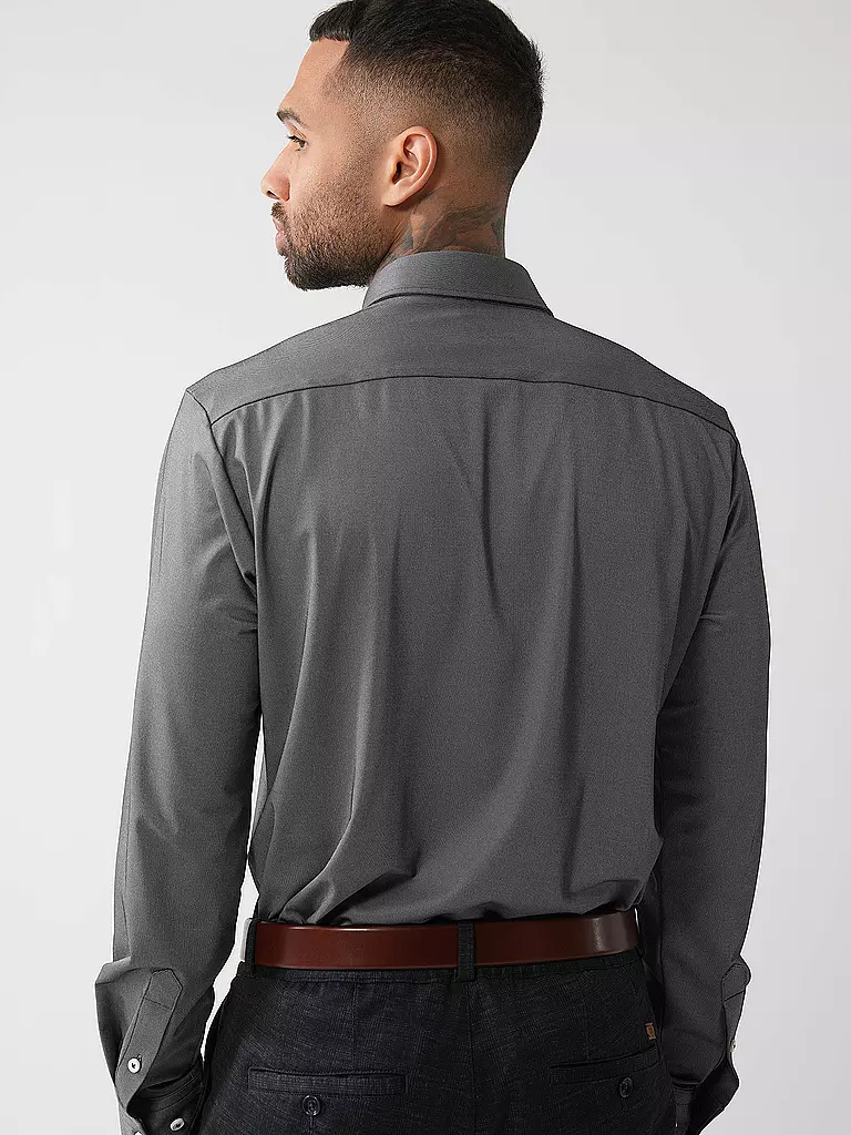 BOSS | Hemd Slim Fit ROAN  | Negro