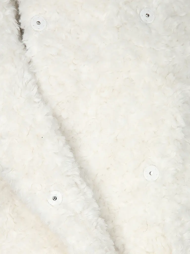 BOSS | Jacke in Felloptik CITEDDY1 | Blanco