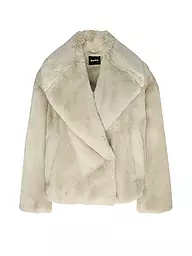 BOSS | Jacke in Felloptik CURMETA | Beige