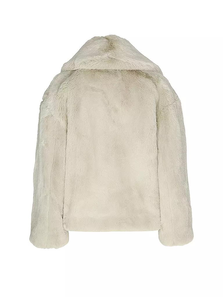 BOSS | Jacke in Felloptik CURMETA | Beige