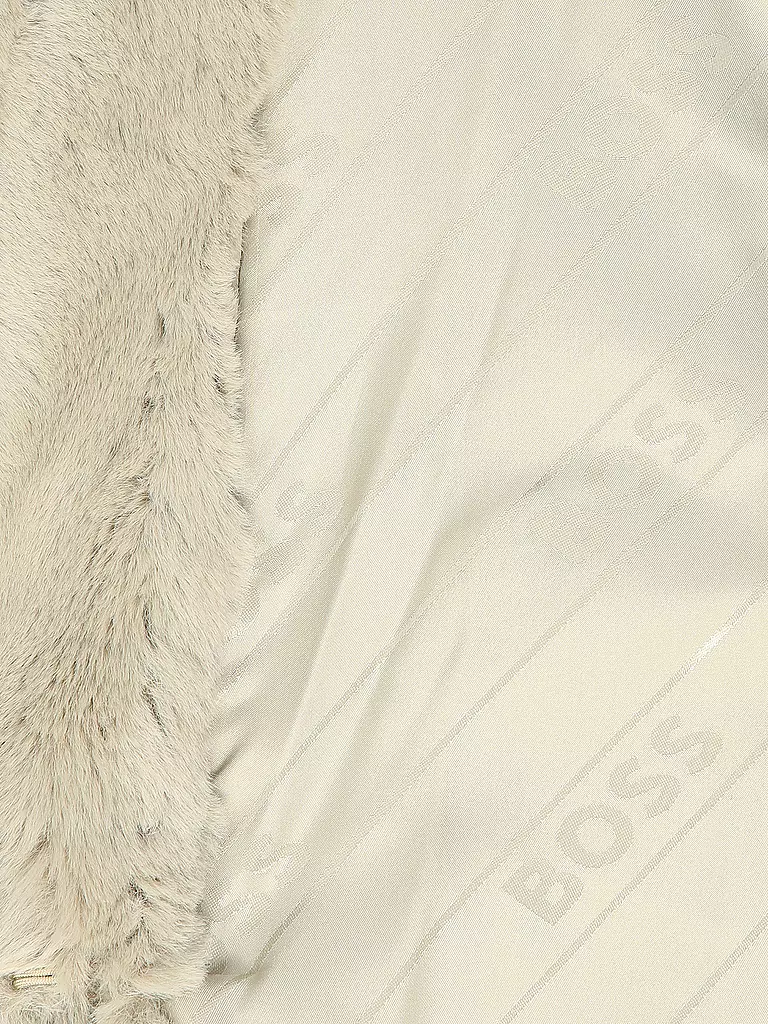 BOSS | Jacke in Felloptik CURMETA | Beige