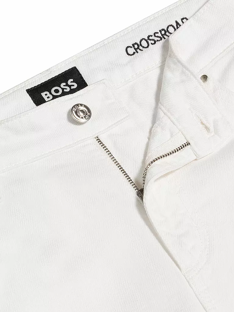 BOSS | Jeans de pierna ancha CROSSROAD SUPER | Blanco