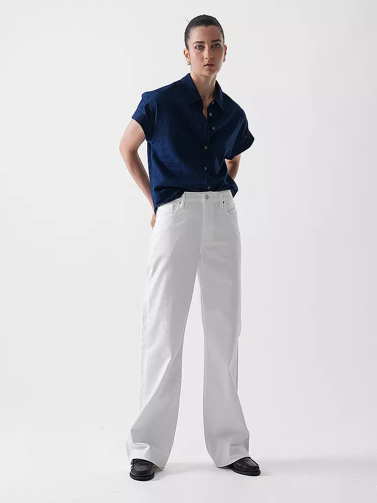 BOSS | Jeans de pierna ancha CROSSROAD SUPER | Blanco