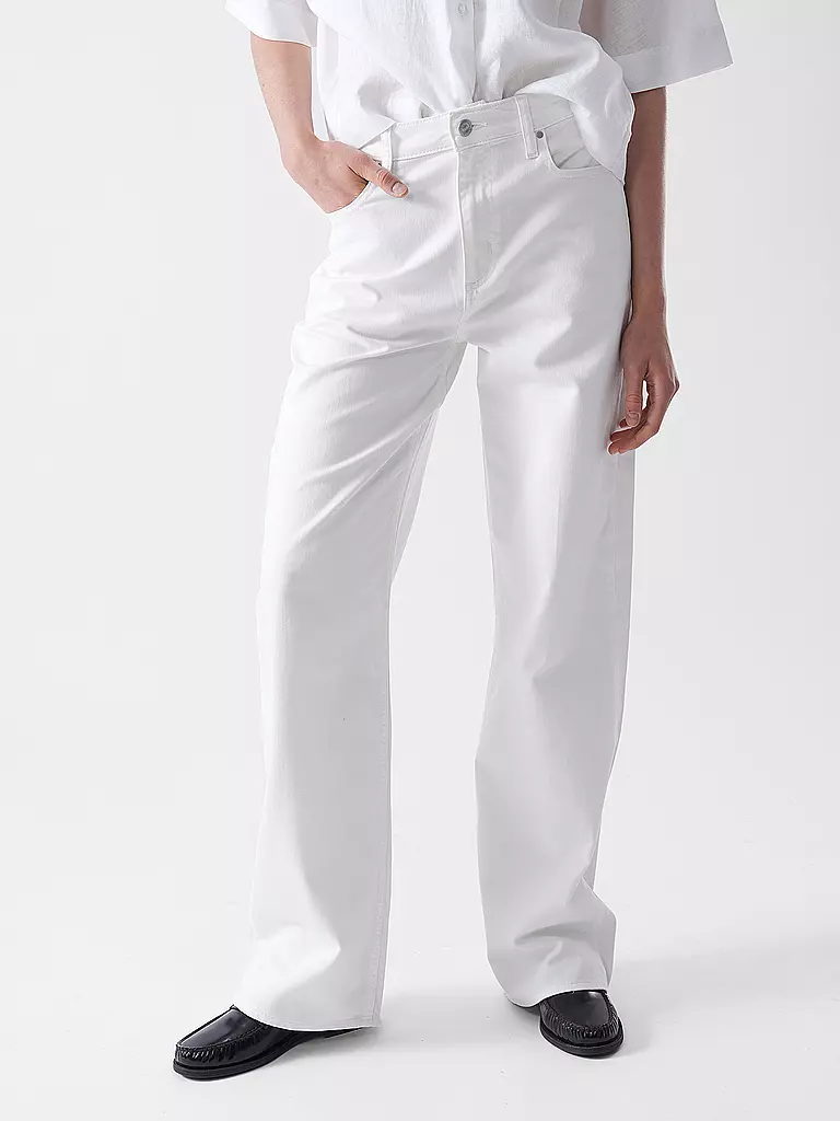 BOSS | Jeans de pierna ancha CROSSROAD SUPER | Blanco