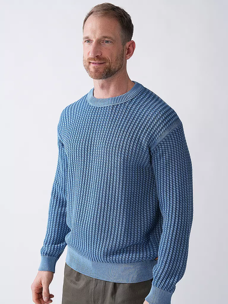 BOSS | Jersey AGOLAN | Azul claro