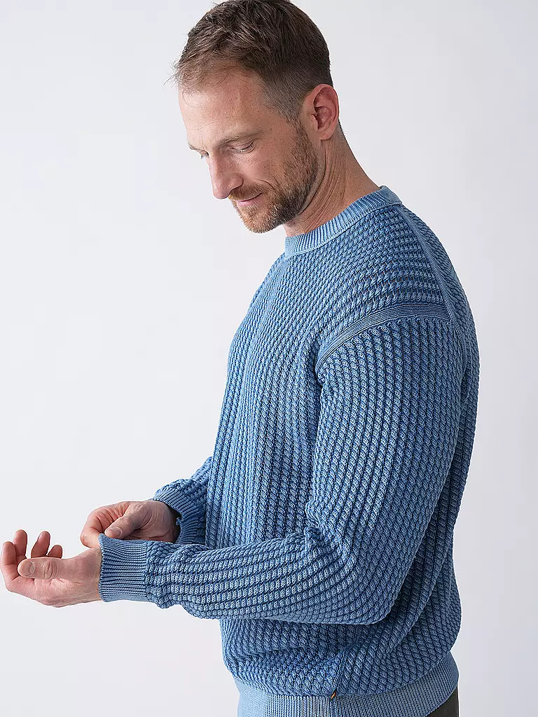 BOSS | Jersey AGOLAN | Azul claro