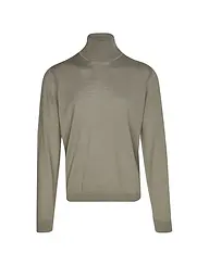 BOSS | Jersey de cuello alto Slim Fit MUSSO | Oliva