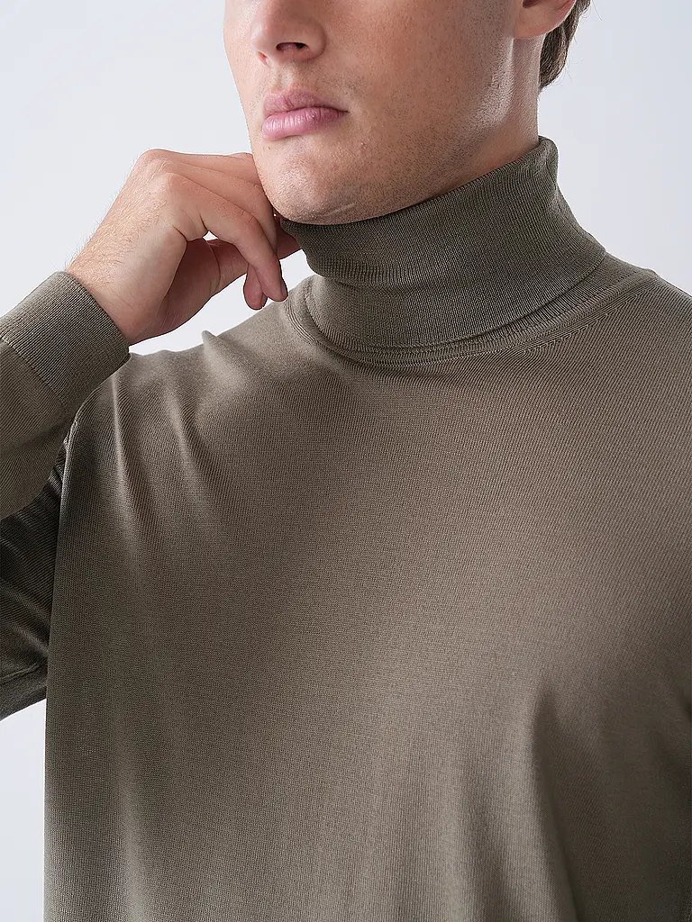 BOSS | Jersey de cuello alto ajustado MUSSO | 