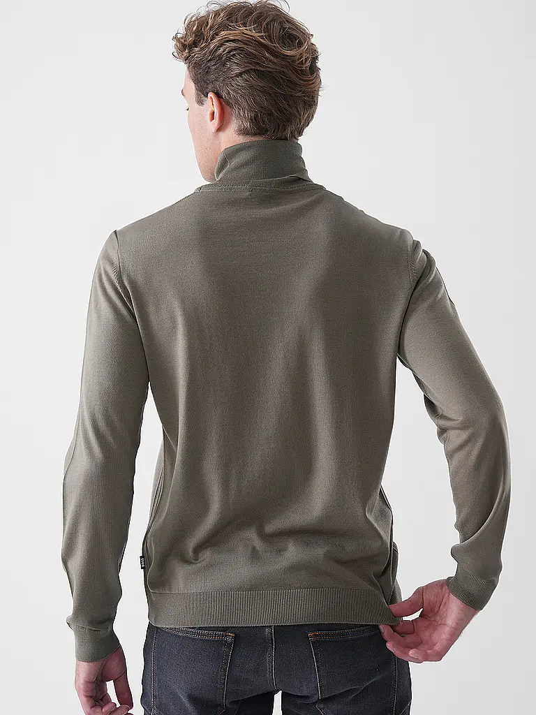 BOSS | Jersey de cuello alto ajustado MUSSO | 