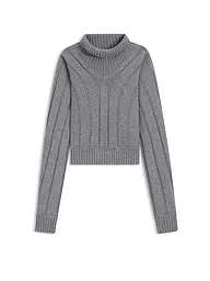 BOSS | Jersey de cuello alto FISANIARA | Gris